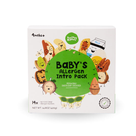 Nourishing Nippers - 14 Allergen Intro Pack